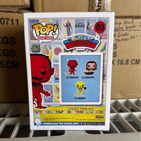 Funko POP! Loteria - El Diablito #03 - Picture 4 of 7